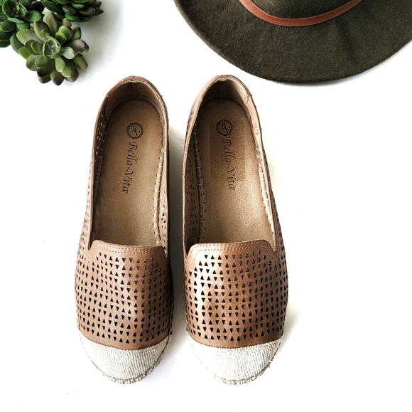Bella Vita Shoes - Bella Vita Channing Leather Espadrille